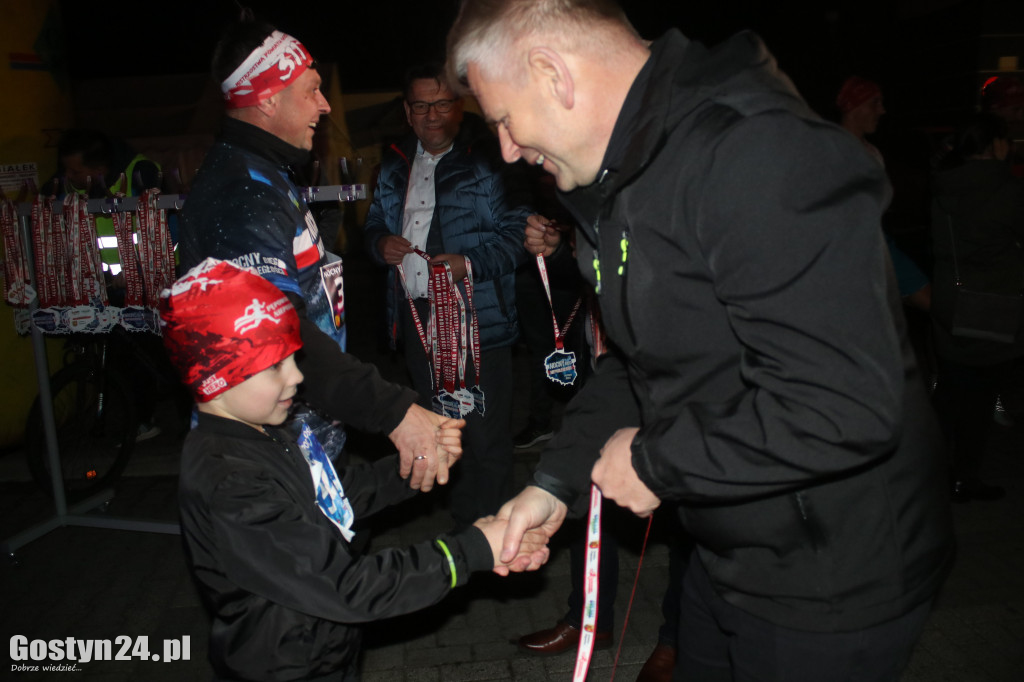 Nocny Bieg Niepodległości w Pępowie