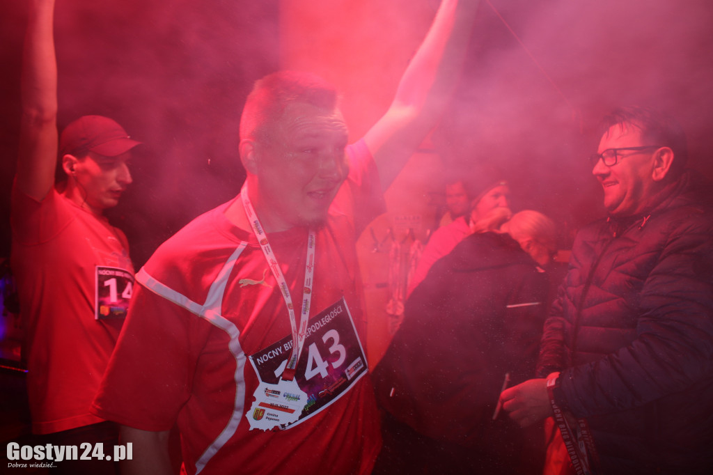 Nocny Bieg Niepodległości w Pępowie