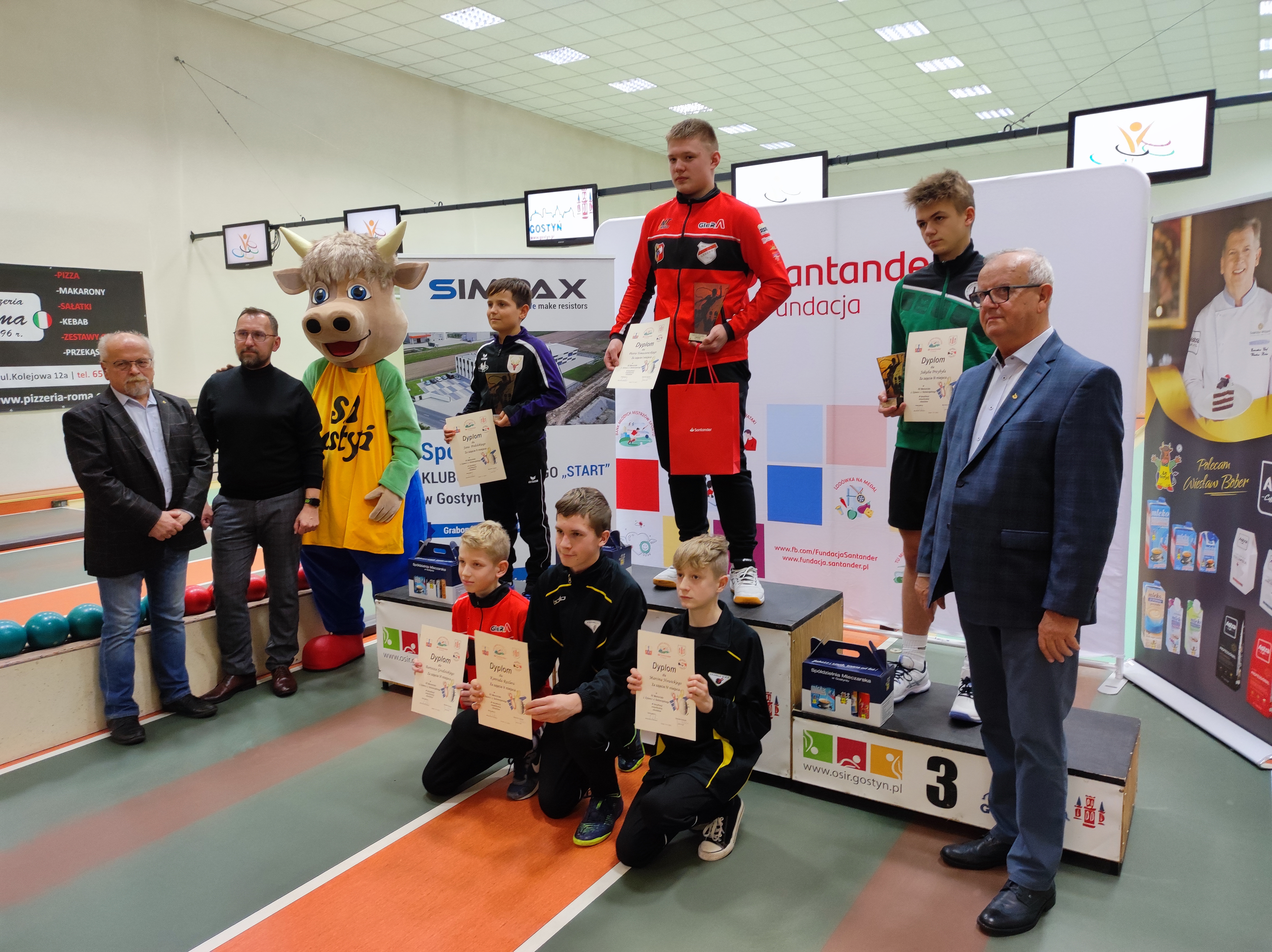 Turniej kręglarski w Gostyniu