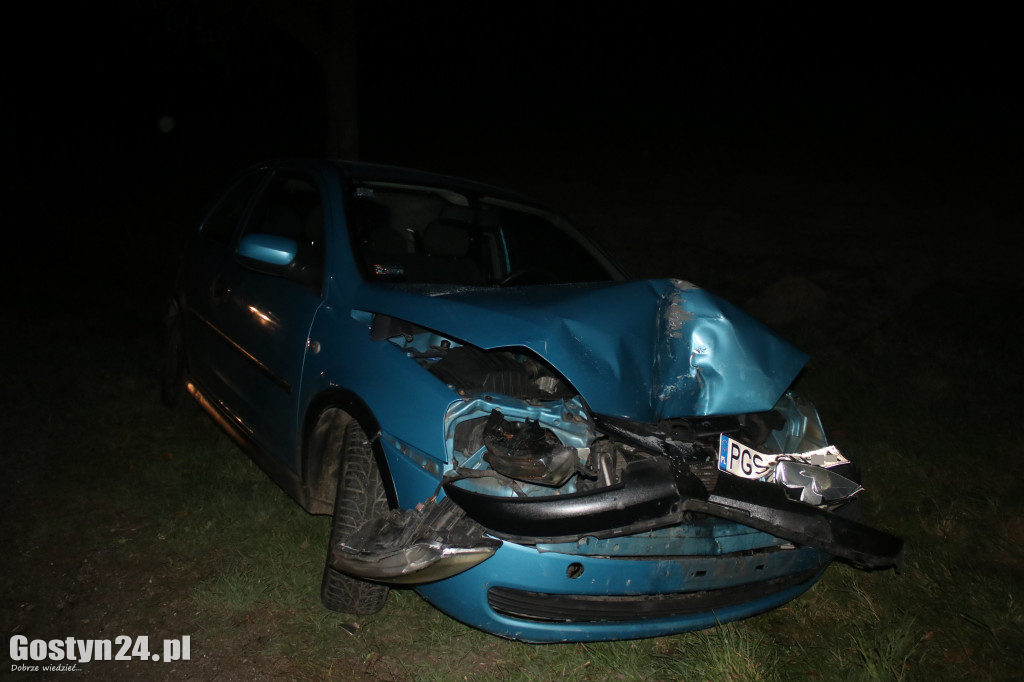 Kolizja dwóch pojazdów na DW434