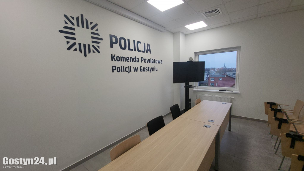 Zakończyła się modernizacja gostyńskiej komendy