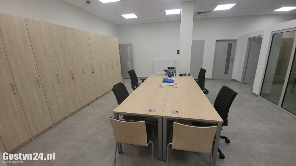 Zakończyła się modernizacja gostyńskiej komendy