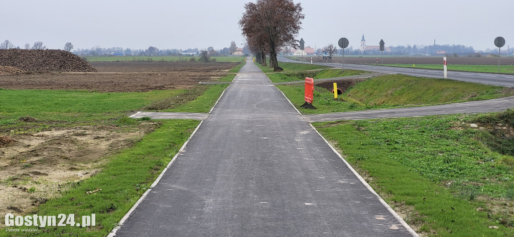 Otwarcie ścieżek rowerowych w gminie Krobia