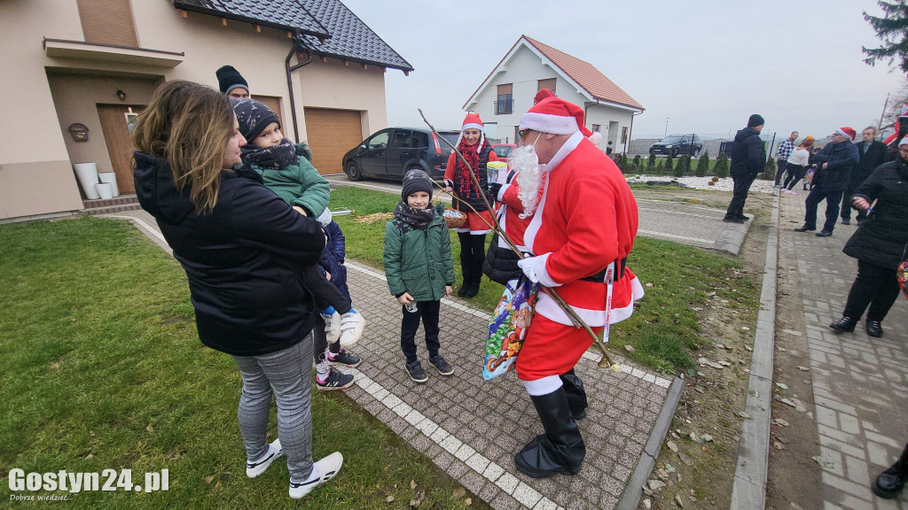 Konny orszak Świętego Mikołaja w Starej Krobi