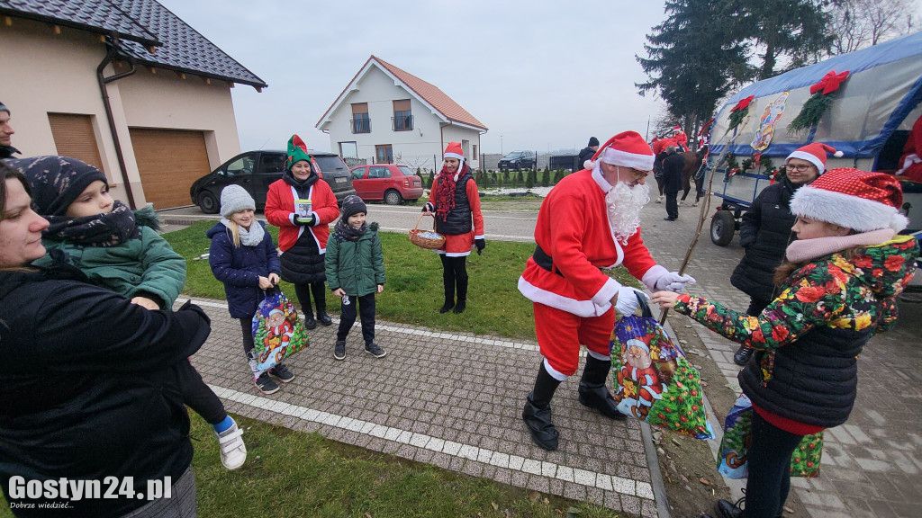 Konny orszak Świętego Mikołaja w Starej Krobi