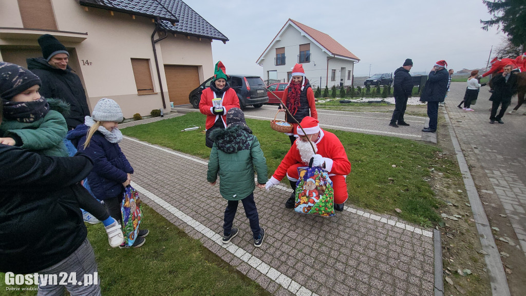 Konny orszak Świętego Mikołaja w Starej Krobi