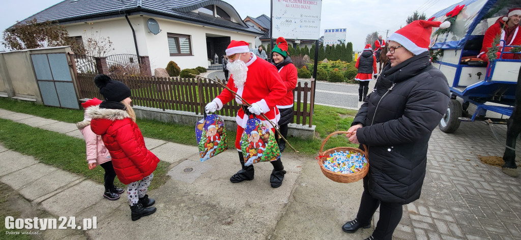 Konny orszak Świętego Mikołaja w Starej Krobi