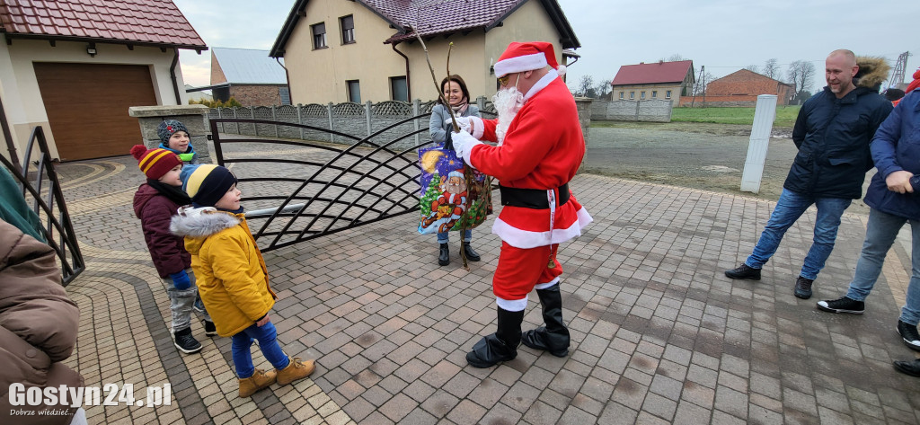 Konny orszak Świętego Mikołaja w Starej Krobi