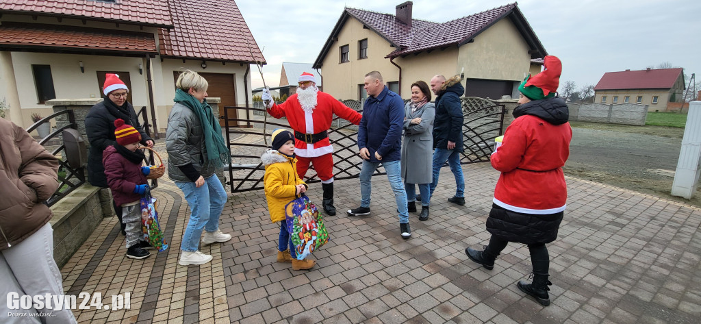 Konny orszak Świętego Mikołaja w Starej Krobi
