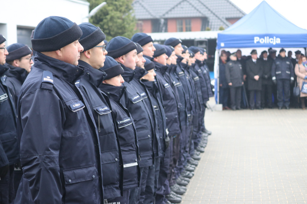 Oficjalne otwarcie rozbudowanej KPP Gostyń