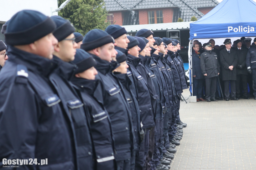 Oficjalne otwarcie rozbudowanej KPP Gostyń