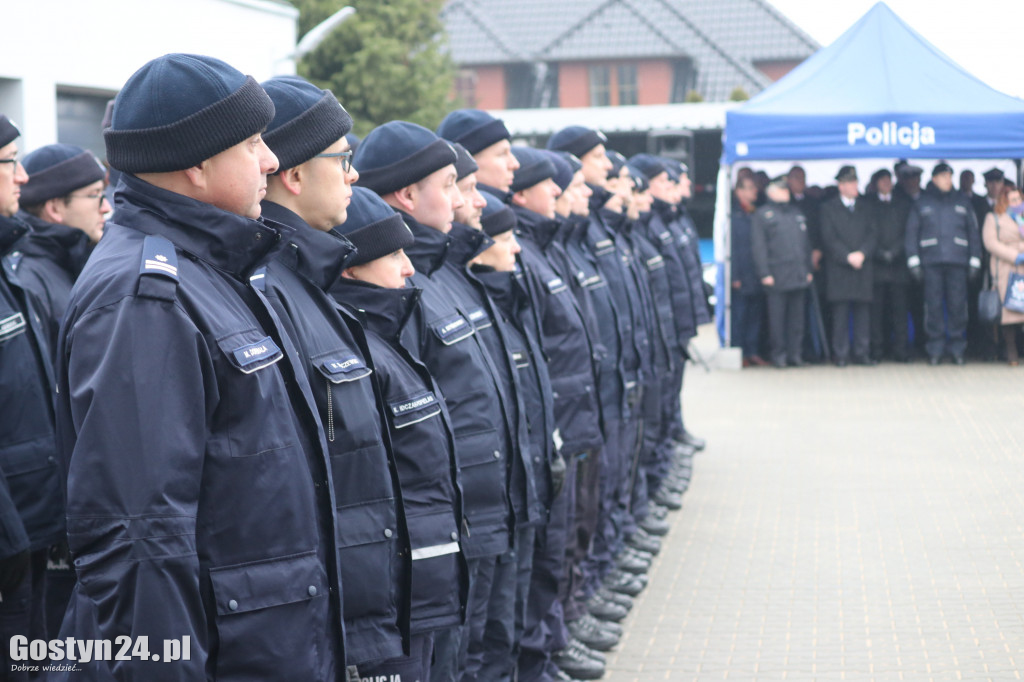 Oficjalne otwarcie rozbudowanej KPP Gostyń