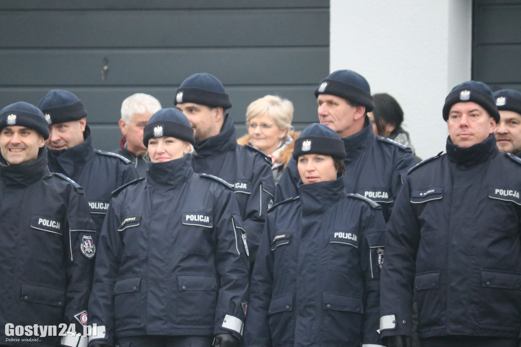 Oficjalne otwarcie rozbudowanej KPP Gostyń