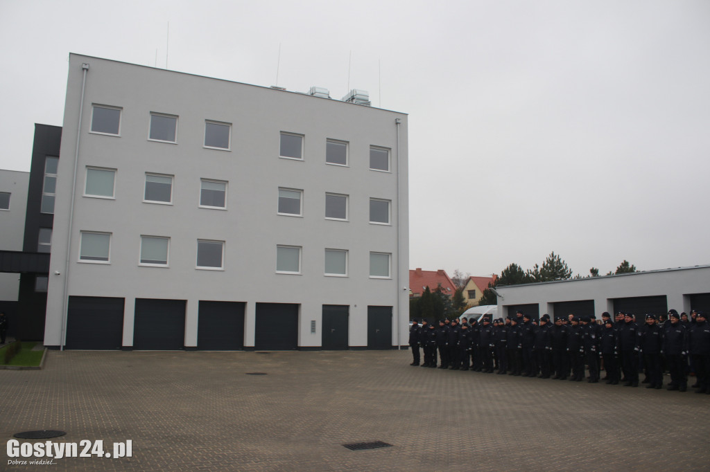 Oficjalne otwarcie rozbudowanej KPP Gostyń