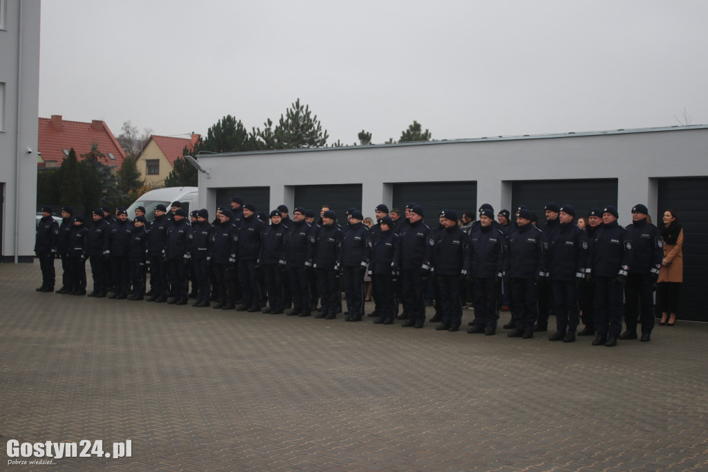 Oficjalne otwarcie rozbudowanej KPP Gostyń