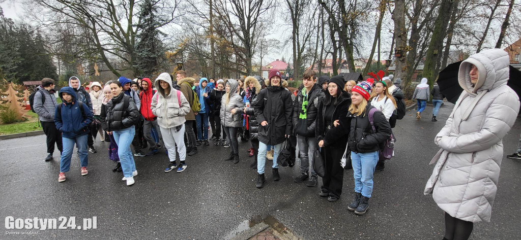 Świąteczne Miasteczko w parku w Grabonogu