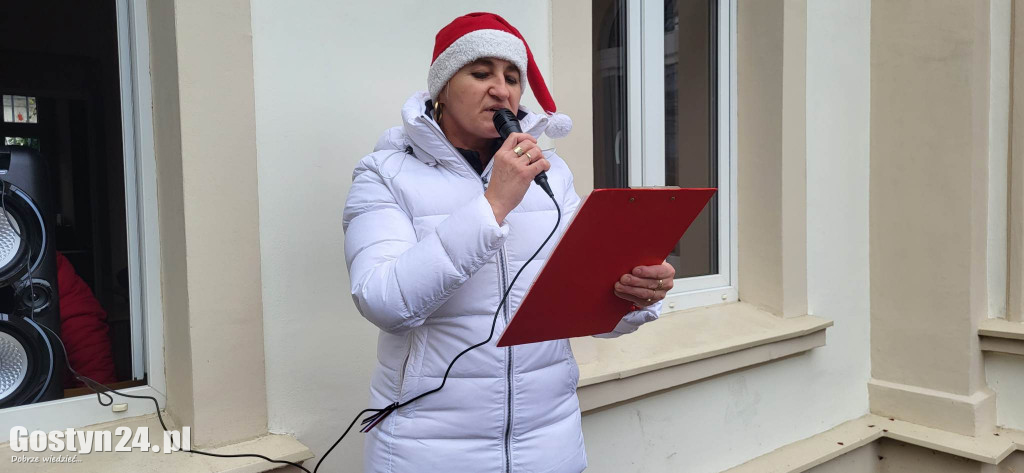 Świąteczne Miasteczko w parku w Grabonogu