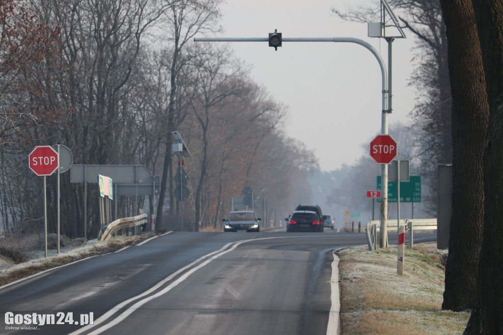 Policyjna akcja z dronem między Koszkowem a Borkiem Wlkp.