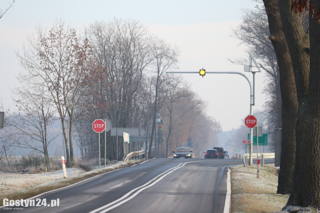 Policyjna akcja z dronem między Koszkowem a Borkiem Wlkp.
