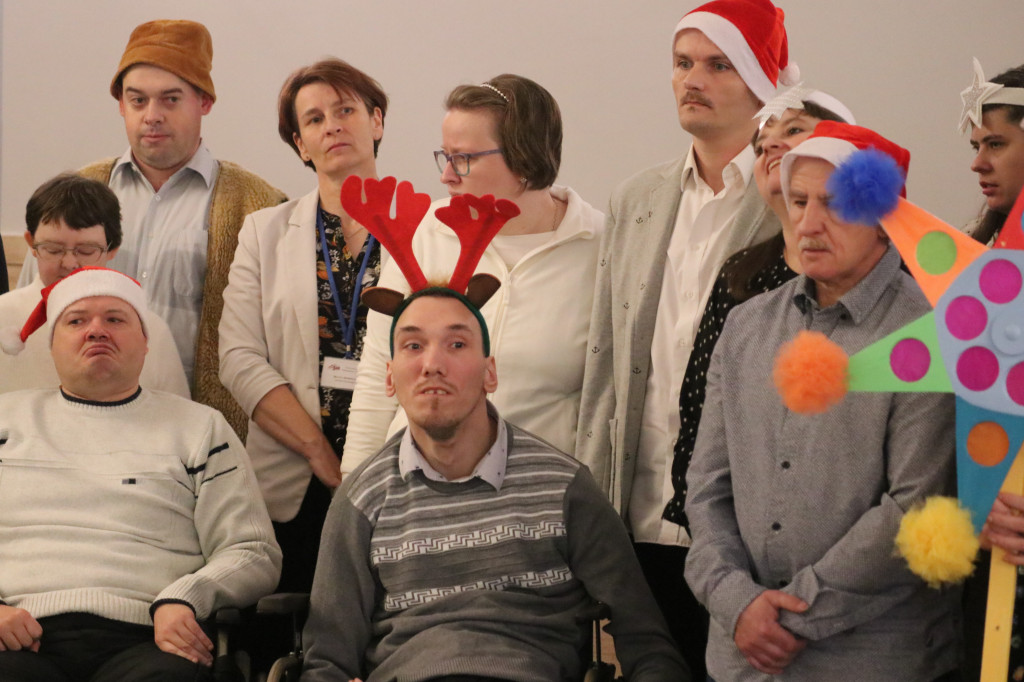 Wigilijne spotkanie uczestników ŚDS i ich rodzin