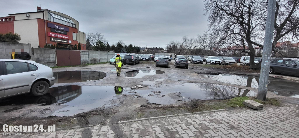 Nietypowa akcja służb w centrum Gostynia