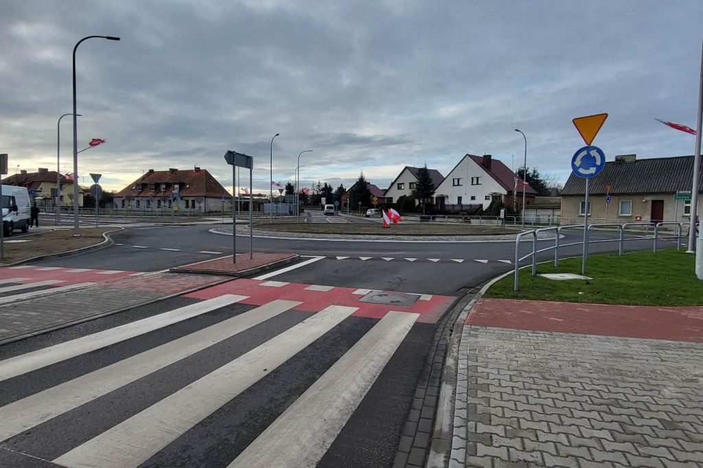 Otwarcie Ronda Powstańców Wielkopolskich w Poniecu