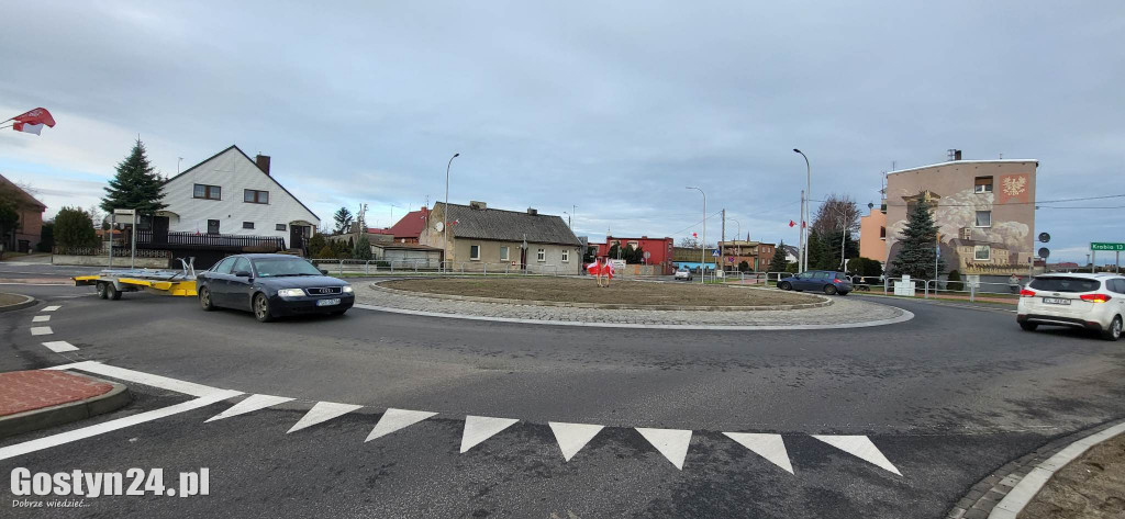 Otwarcie Ronda Powstańców Wielkopolskich w Poniecu