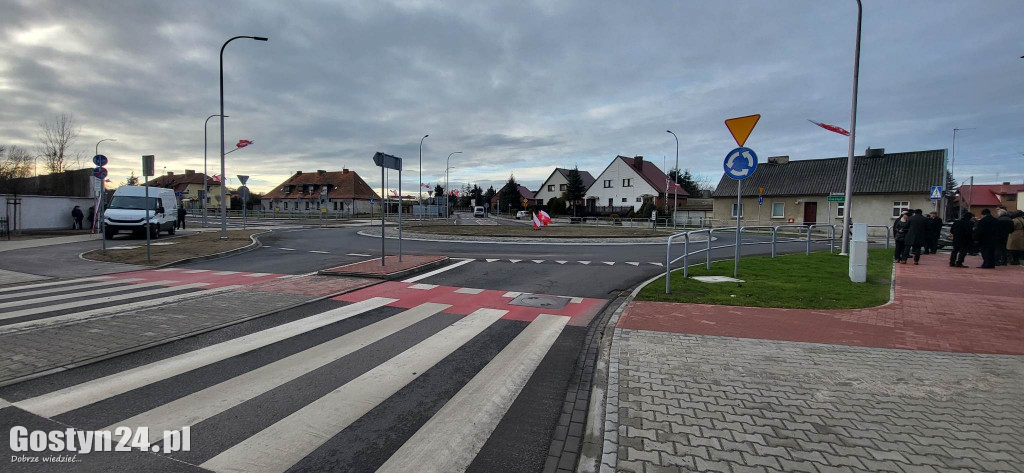 Otwarcie Ronda Powstańców Wielkopolskich w Poniecu