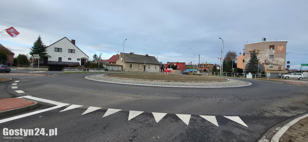 Otwarcie Ronda Powstańców Wielkopolskich w Poniecu