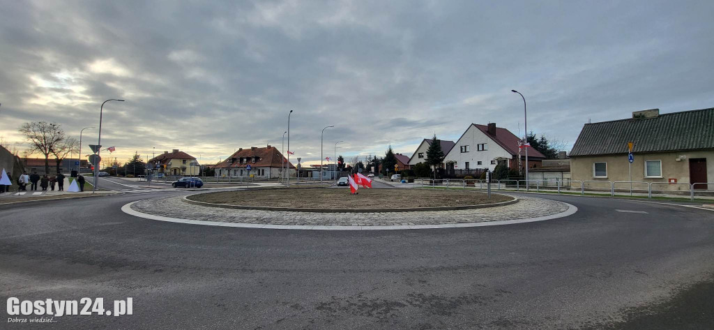 Otwarcie Ronda Powstańców Wielkopolskich w Poniecu