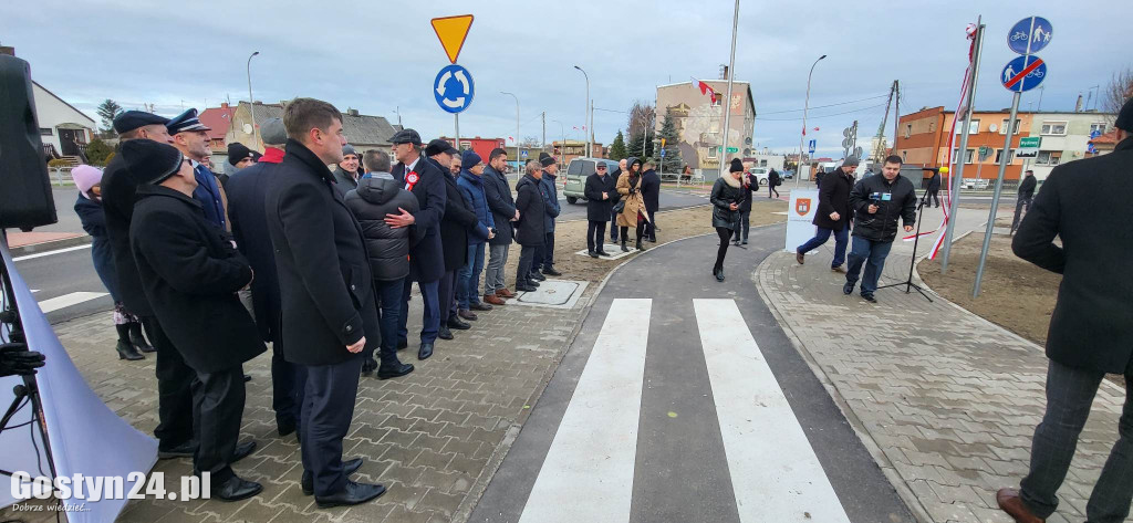Otwarcie Ronda Powstańców Wielkopolskich w Poniecu