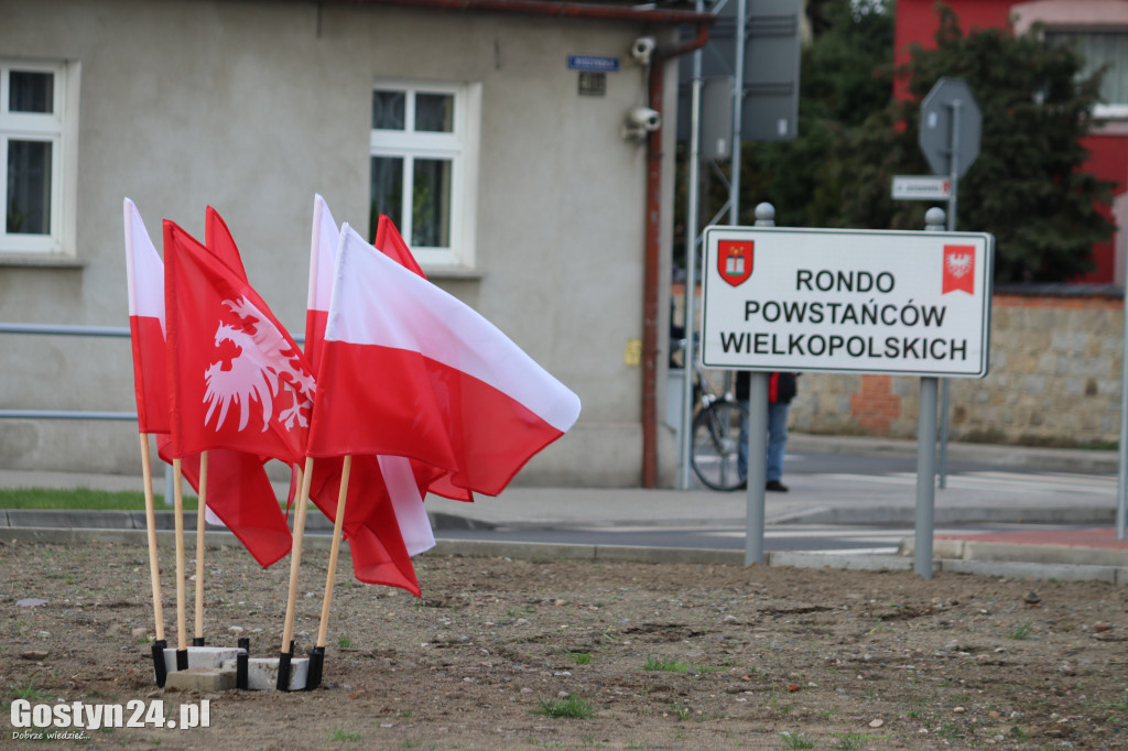 Otwarcie Ronda Powstańców Wielkopolskich w Poniecu