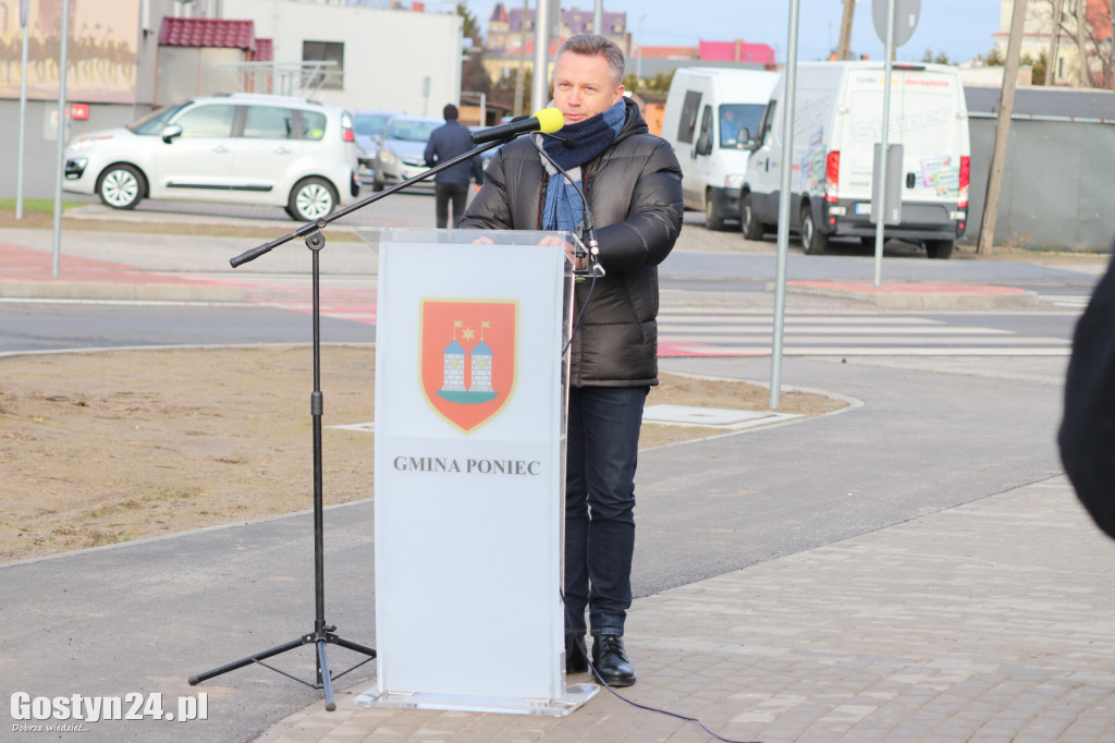 Otwarcie Ronda Powstańców Wielkopolskich w Poniecu