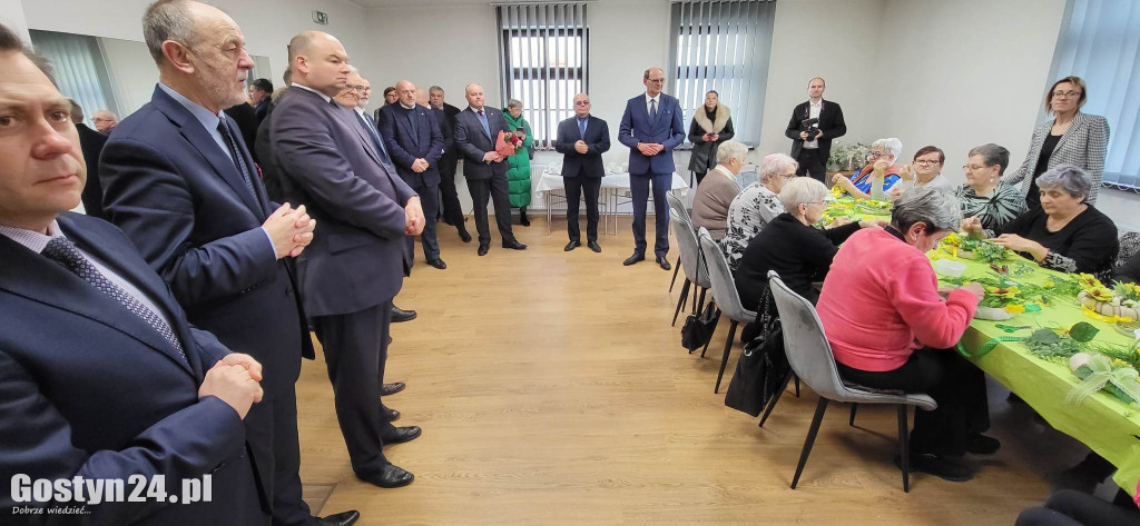Otwarcie nowej siedziby Klubu Seniora w Poniecu