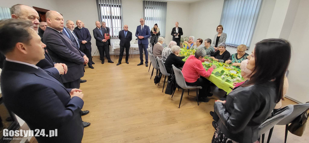 Otwarcie nowej siedziby Klubu Seniora w Poniecu