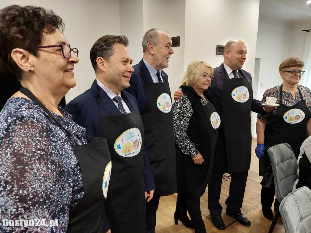 Otwarcie nowej siedziby Klubu Seniora w Poniecu