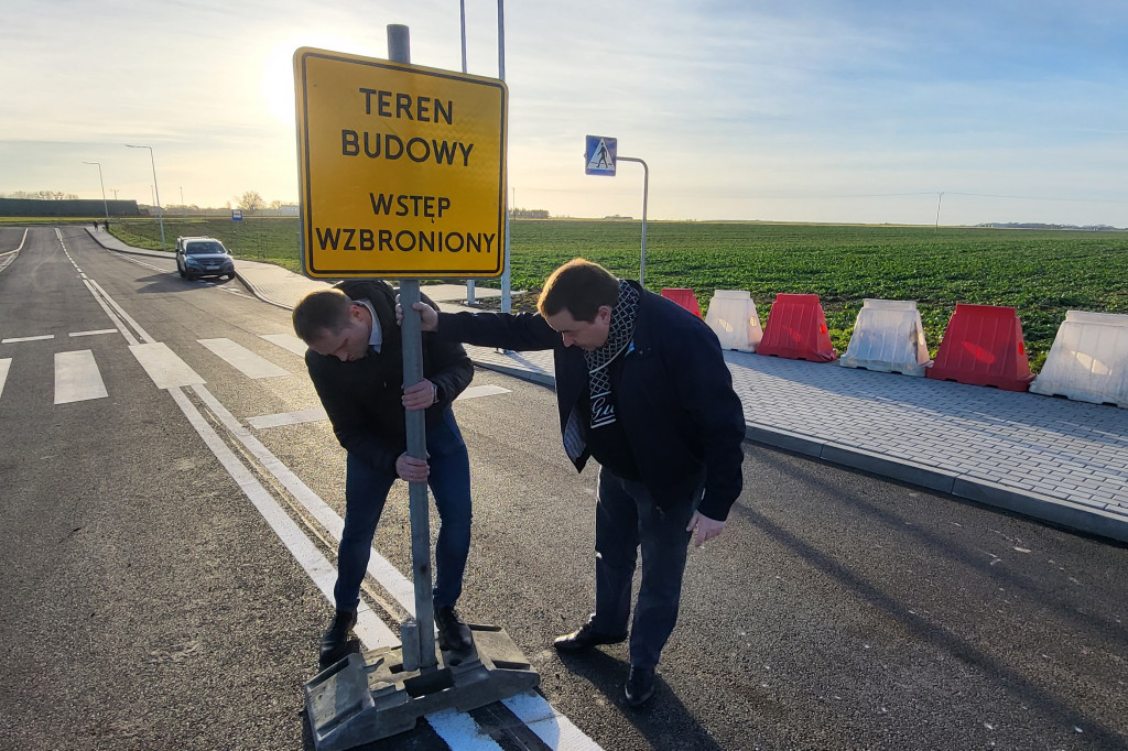 Można już jechać nowym łącznikiem w Gostyniu