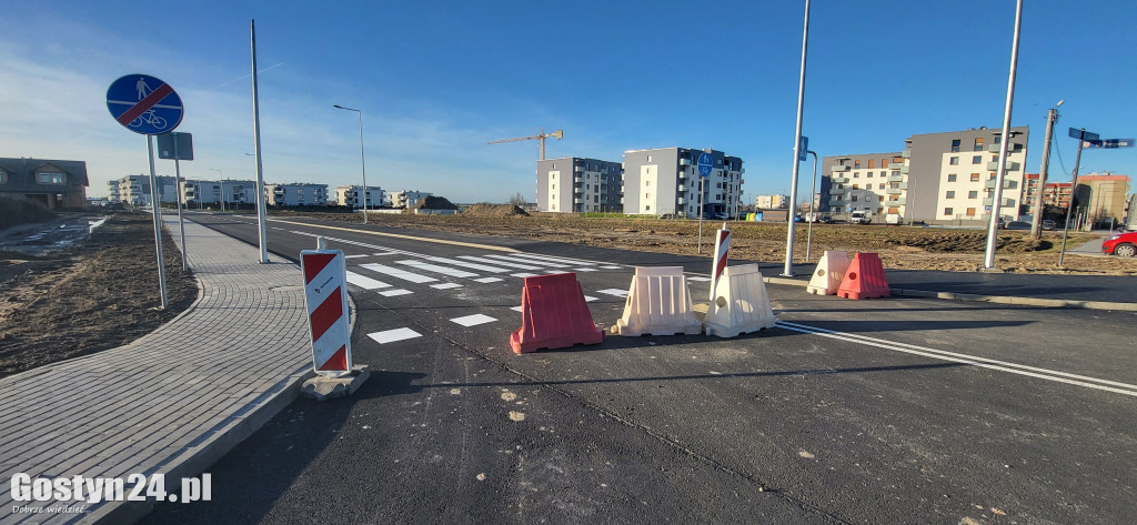 Można już jechać nowym łącznikiem w Gostyniu