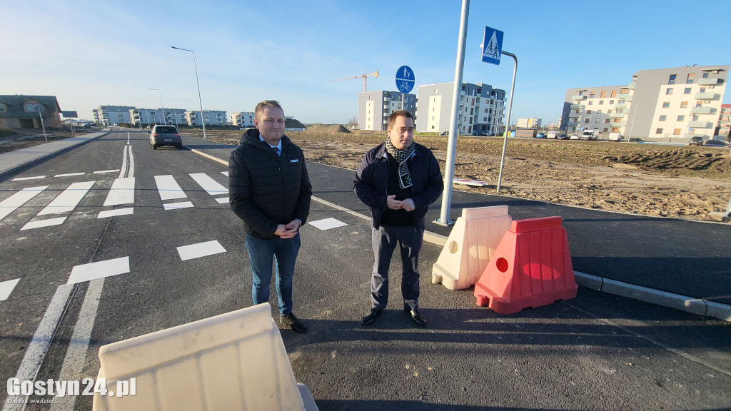 Można już jechać nowym łącznikiem w Gostyniu