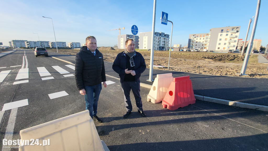 Można już jechać nowym łącznikiem w Gostyniu