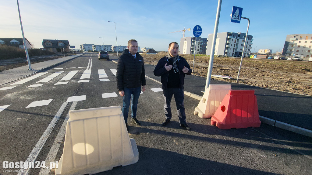 Można już jechać nowym łącznikiem w Gostyniu