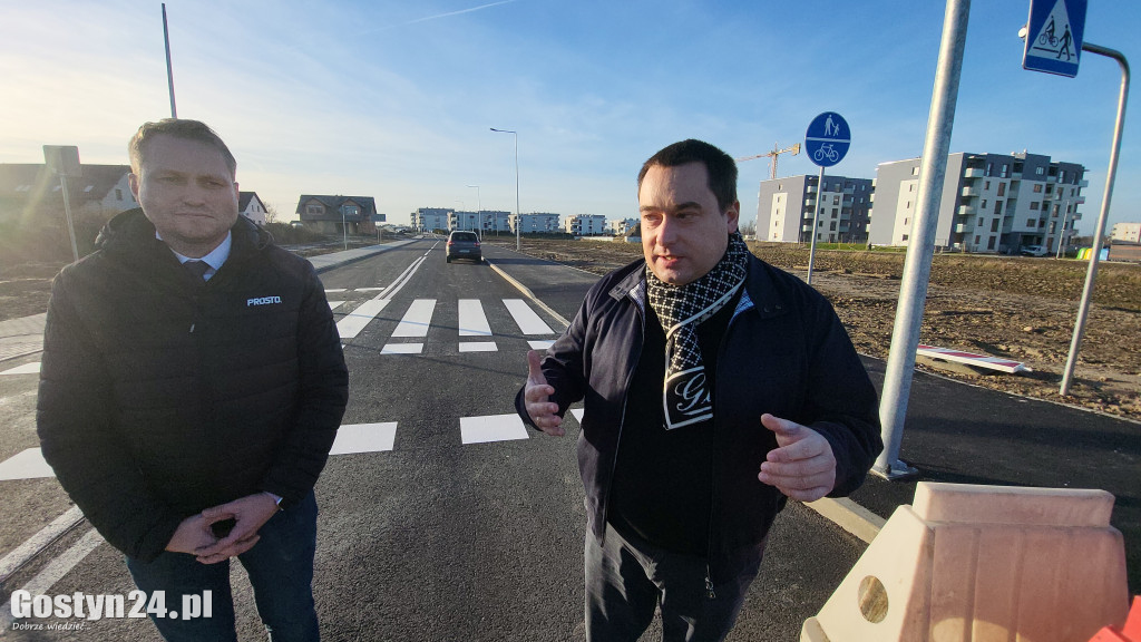 Można już jechać nowym łącznikiem w Gostyniu