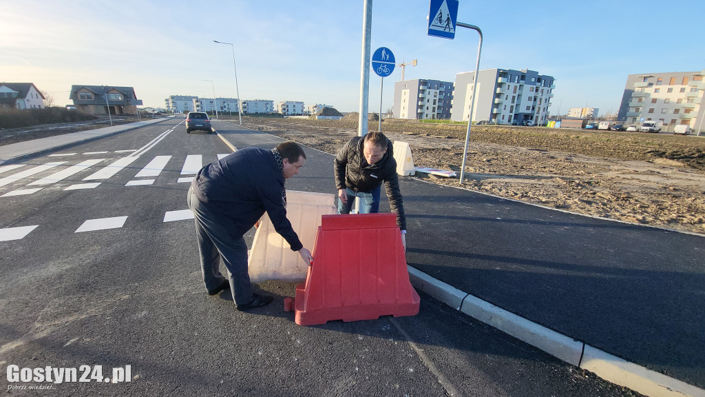 Można już jechać nowym łącznikiem w Gostyniu