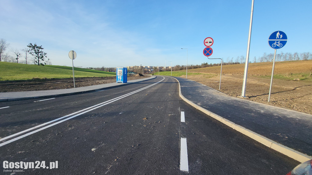 Można już jechać nowym łącznikiem w Gostyniu