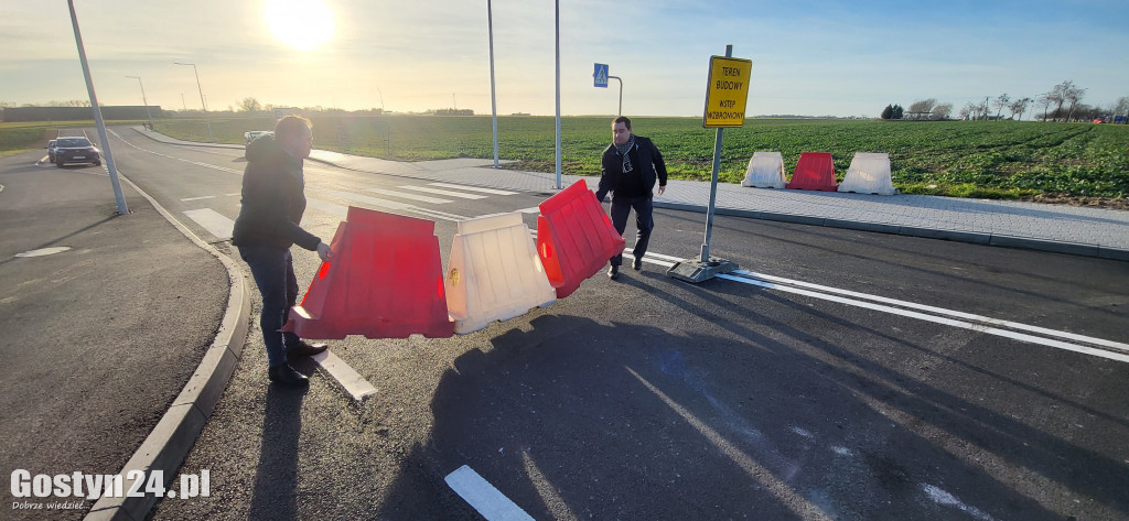 Można już jechać nowym łącznikiem w Gostyniu