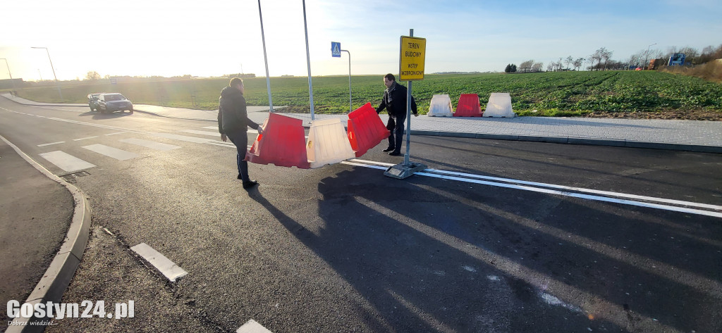 Można już jechać nowym łącznikiem w Gostyniu