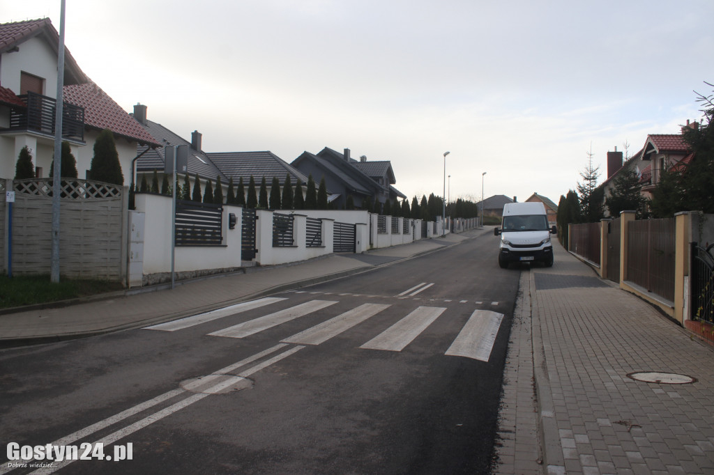 Otwarcie nowych dróg na osiedlu Berlinek w Poniecu