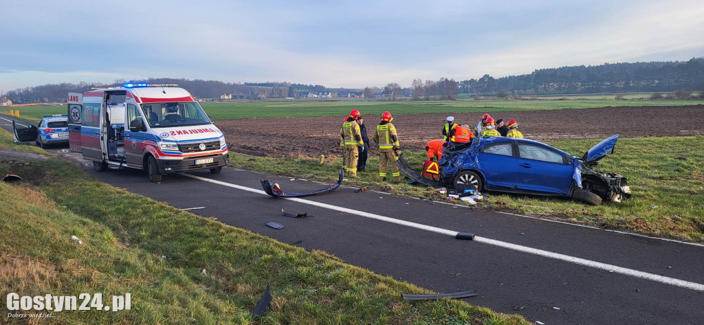 Policyjny pościg zakończony dachowaniem...