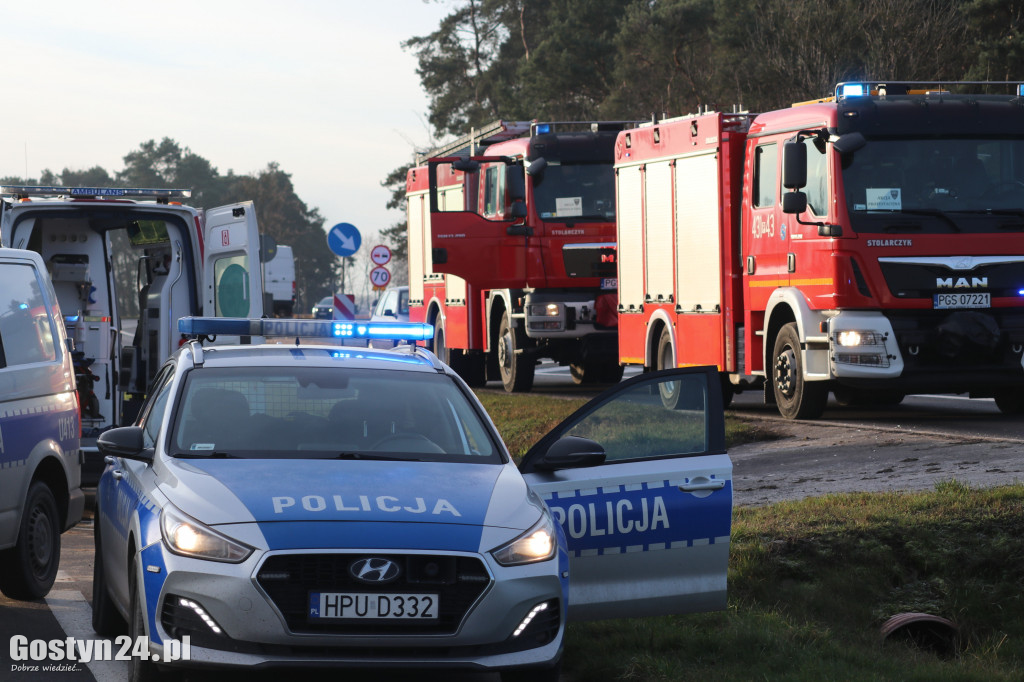 Policyjny pościg zakończony dachowaniem...