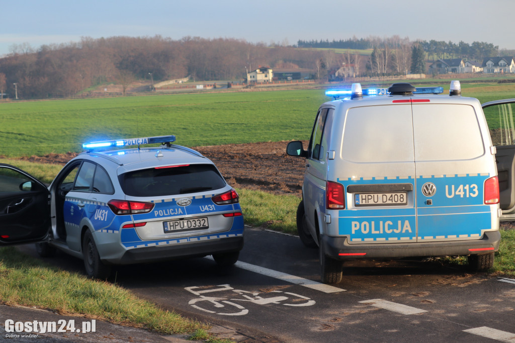 Policyjny pościg zakończony dachowaniem...